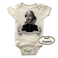William Shakespeare Baby One Piece - TIMT William Shakespeare Baby One Piece - TIMT