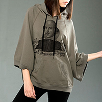 William Shakespeare Poncho Hoodie - TIMT William Shakespeare Poncho Hoodie - TIMT