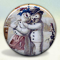 Snowman Couple Snowman Couple
