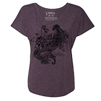 Mermaid La Luxure Tri-Blend Dolman T-Shirt